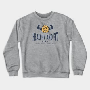 Fitness & Health Crewneck Sweatshirt